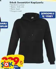 SLAZENGER ERKEK SWEATSHİRT KAPÜŞONLU SLAZENGER ERKEK SWEATSHİRT KAPÜŞONLU